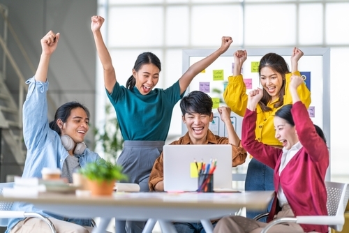 A lean SMB team supported by Glints TalentHub
